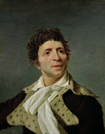 Portret van Marat door Joseph Boze